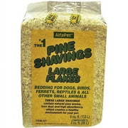 AlfaPet Large Flakes Pine Shavings, 4 cubic feet