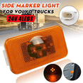 thumbnail image 2 of 2X 24V Car Truck LED Side Marker Light Indicator Lamp 4 LED for Trucks FM/, 2 of 5