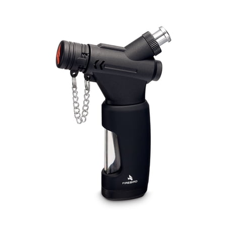 Firebird Hookah Lighter Single Jet Flame (Black)