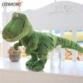 thumbnail image 1 of Muñeco de peluche de dinosaurio de dibujos animados, 40/55/70 cm, muñeco de peluche suave para bebé, tiranosaurio, regalo de cumpleaños y Navidad, 1 of 5