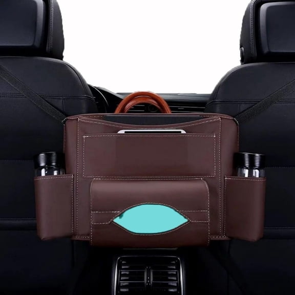 Car Seat Organizer & Handbag Holder ,Car Handbag Purse Holder Between Seats ,Storage Bag Front Seats,  Backseat Barrier for Kids & Pets, Fits for Most Vehicles