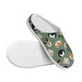 thumbnail image 3 of Balery Animal Heads Pattern Women's Fuzzy Memory Foam Slippers Fluffy Winter House Shoes Indoor and Outdoor-35/36, 3 of 7