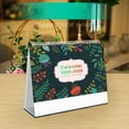 thumbnail image 3 of CAITS 2025-2026 Monthly Desk Calendar | English Version Gift Set with Floral Ornament Design, 3 of 6