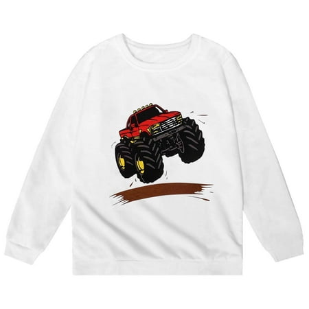 

Children Fashion Personality Loose Printed Crew Neck Hoodless Long Sleeve Sweatshirt Sweater Toddler Girl Boys Zip Cardigan Faze Hoodie Boy Sweatshirt Girls plus Size Clothes Teenager Sweaters Kids