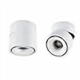 thumbnail image 2 of Hobaca Dia10 H10cm 12w Mini Spotlight Surface Mounted Focus LED Ceiling Spotlight 360° Adjustable Aluminum Lighting Kitchen LED Downlight - White Warm 3000K, 2 of 4