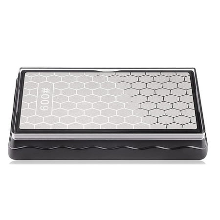

Double-Sided Diamond Sharpening Stone Whetstone Honeycomb Surface Plate with Non- Base(600/1200 Grit)