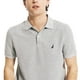thumbnail image 3 of Polo Nautica para hombre, estándar, clásico, manga corta, gris, 3 of 5