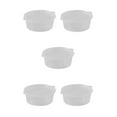thumbnail image 3 of Maytalsory 1/2/3/5 50 Pieces Household Bakery Single Use Bowl Dustproof Food Fruit Box Soup Rice Seasoning Storage Jar Cup Container 100ML 5PCS, 3 of 6