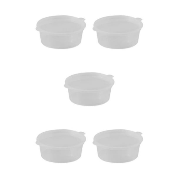 Bewildely 50 piezas hogar restaurante panadería barbacoa tazón de un solo comida fruta salsa caja arroz tarro taza con tapa contenedor Type2 NO2