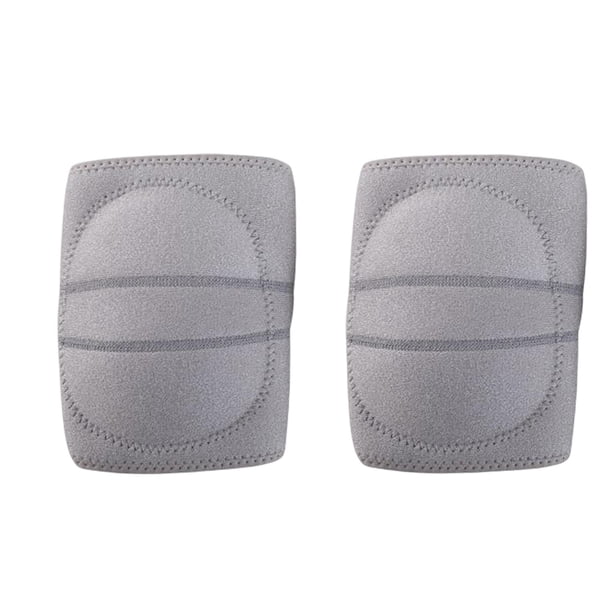Rodillera Soporte de rótula Macarena protectora entrenamiento sentadillas gris