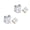 Two pack, variant on AOOOWER Durable 6x6 Concrete Footing Post Base Including impermeable Fasteners For Outside Use