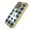 thumbnail image 2 of Keyscaper Los Angeles Dodgers Plaid Bling iPhone Case, 2 of 7