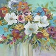 thumbnail image 3 of Robinson, Carol 20x20 Black Modern Framed Museum Art Print Titled - Confetti Bouquet I, 3 of 5
