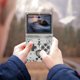 thumbnail image 4 of Reproductor Juegos Con Tapa para ANBERNIC RG35XXSP Pantalla IPS 3 5 Pulgadas 64G Compatible Streaming (64G 128G) Blanco, 4 of 9