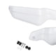 thumbnail image 3 of 2 protectores de manos para motocicleta, deflectores de mano, protectores de manillar blanco, 3 of 4