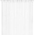 thumbnail image 2 of Forro de cortina de ducha de alta resistencia EVA, 72 x 72 pulgadas, cortina de ducha de plástico impermeable con 12 agujeros de ojales para baño y hotel, transparente Ormromra WMZY-879, 2 of 9
