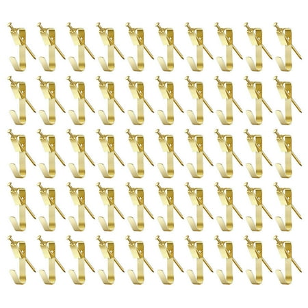 

70 pcs Picture Hanging Hooks Professional Picture Hangers Wall Picture Hooks with Nails