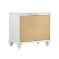 thumbnail image 5 of Newboti Furniture 2 Drawers Nightstand with Acrylic Crystal Accents, White 57631, 5 of 8