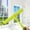 Green, variant on Household Glass Scraper Cleaner,Soft Rubber Blade Tool,Non-Slip Handle Scraper,Bathroom Mirror Glass Wiper,Kitchen Countertop Cleaning Tool,Car Glass Water Stain Scraper,Lightweight Hanging Scraper