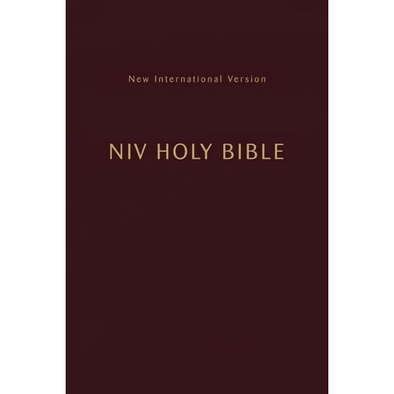 Niv, Holy Bible, Compact, Paperback, Burgundy, Comfort Print, (Paperback)