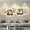 Gold, variant on LED Abstract Wall Art, 3D Art Wall Decor for Living Room, Power Supply Wall Hanging Mural, Dining Room Wall Decor, Wall Sculptures Home Decor, 120*40cm