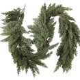 thumbnail image 1 of RKSTN Christmas Plastic Rattan Christmas Simulation Christmas Ornament 1.8 Meters Long Biomimetic Green Plant Decoration Chain Holiday Vibe Decoration Christmas Gifts, 1 of 5