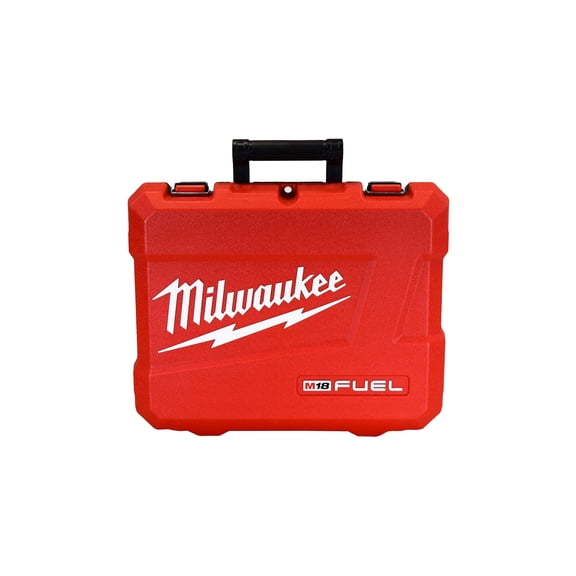 Milwaukee Water-Resistant Hard Plastic Tool Box 17.00" x 14.25" x 5.75", Red