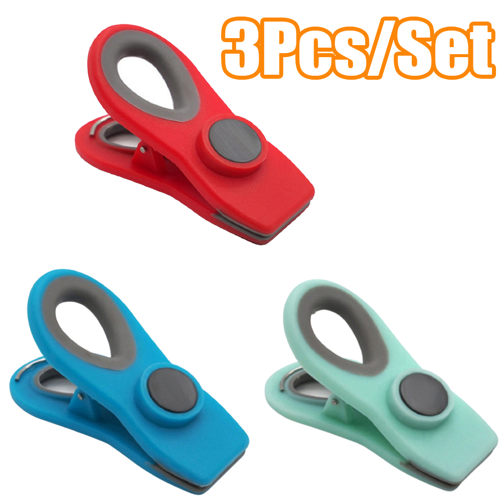 TOPOINT 3Pcs/Set Chip Clips, Clips, Bag Clips, Bag Clips For