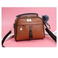 thumbnail image 4 of Shoulder Handbag Fashion Casual Solid Color Zipper Crossbody Bag Shoulder Tote, 4 of 6