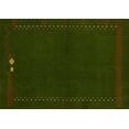 thumbnail image 1 of Ahgly Company Indoor Rectangle Abstract Yellow Modern Area Rugs, 8' x 10', 1 of 4