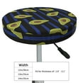 thumbnail image 4 of Fotbe Avocado Stool Covers Round,Waterproof Round Bar Stool Covers Bar Chair Covers Washable Stool Cushion Slipcover for 12-14 Inch Chair-, 4 of 7
