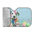 thumbnail image 2 of Bingfone A Funny Little Dalmatian Puppy Car Windshield Sunshade,Sun Foldable Sun Shield Sun Visor For Car - Small, 2 of 8