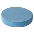 thumbnail image 2 of Bearachild Futón circular - Cojín engrosado para sentarse durante mucho tiempo Tela transpirable Cojín para arrodillarse de adoración de Buda Conjuntos de muebles de dormitorio Terciopelo azul), 2 of 6