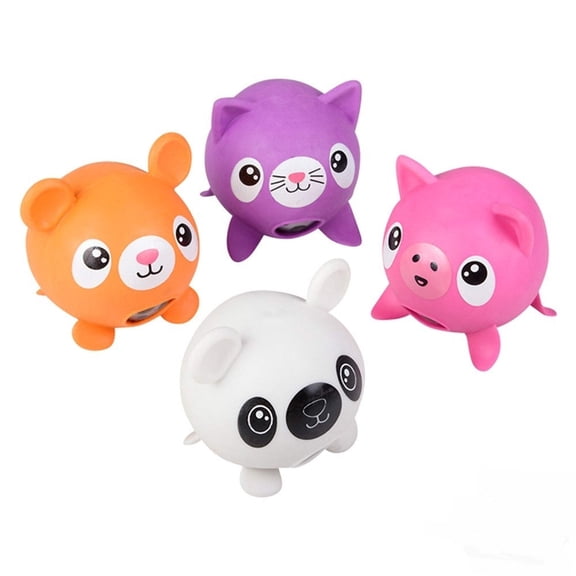 Squeezy Bead Animal Ball (ONE)