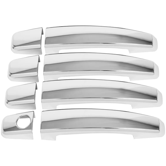 SCITOO Door Handle Covers Pack of 4 Front Rear Left Driver and Right Passenger Side Chrome Exterior Outside for 2013-2021 for Buick Encore,2012-2020 for Chevy Sonic,2013-2020 for Chevy Trax