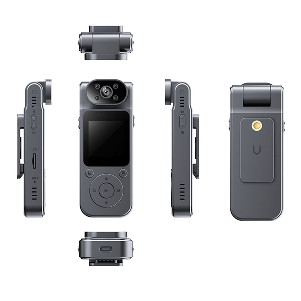 JZROCKER L19 Body Camera with 1080P Video, Magnetic Backing 1000mAh Battery Easy to Use