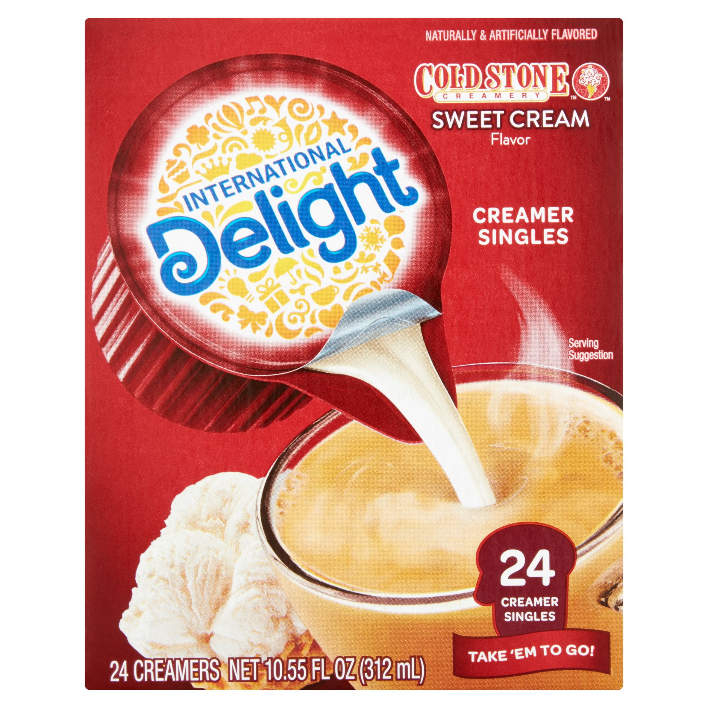 International Delight Cold Stone Sweet Cream Creamers, 24 Ct Walmart