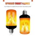 thumbnail image 5 of 4 Pack E27 Flame Light Bulbs 4W Base LED Flame Effect Bulbs 4 Lighting Modes Decorative Indoor Bulbs for Home Garden Party, 5 of 5