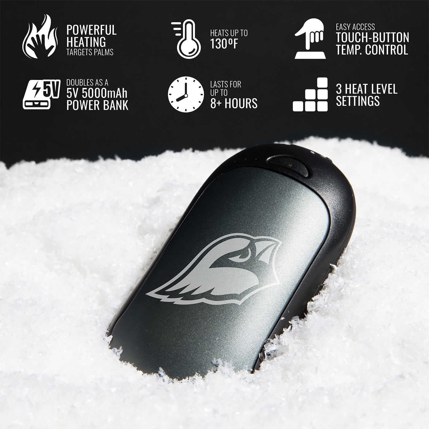 ActionHeat Arizona Cardinals Rechargeable Hand Warmer