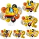 thumbnail image 2 of Globo de vehículo de cartón para construcción de niños, globo de excavadora, montacargas, grúa, decoración de fiesta de cumpleaños, suministro de regalos, 10 piezas por juego, 2 of 5