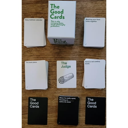 The Good Cards Adult party game