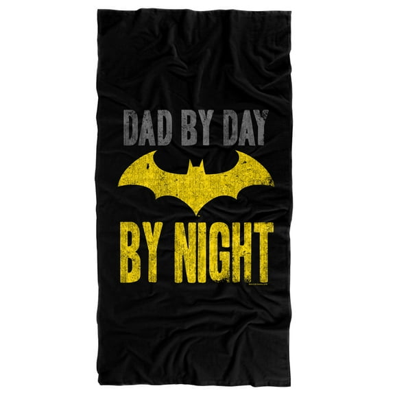 Batman Dad by Day Officially Licensed Beach Towel 30' X 60'