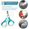 thumbnail image 5 of TINGDUANJIAN 2 Pcs Sharp & Angled Blade Pet Trimmer for Cat Dog, 5 of 7