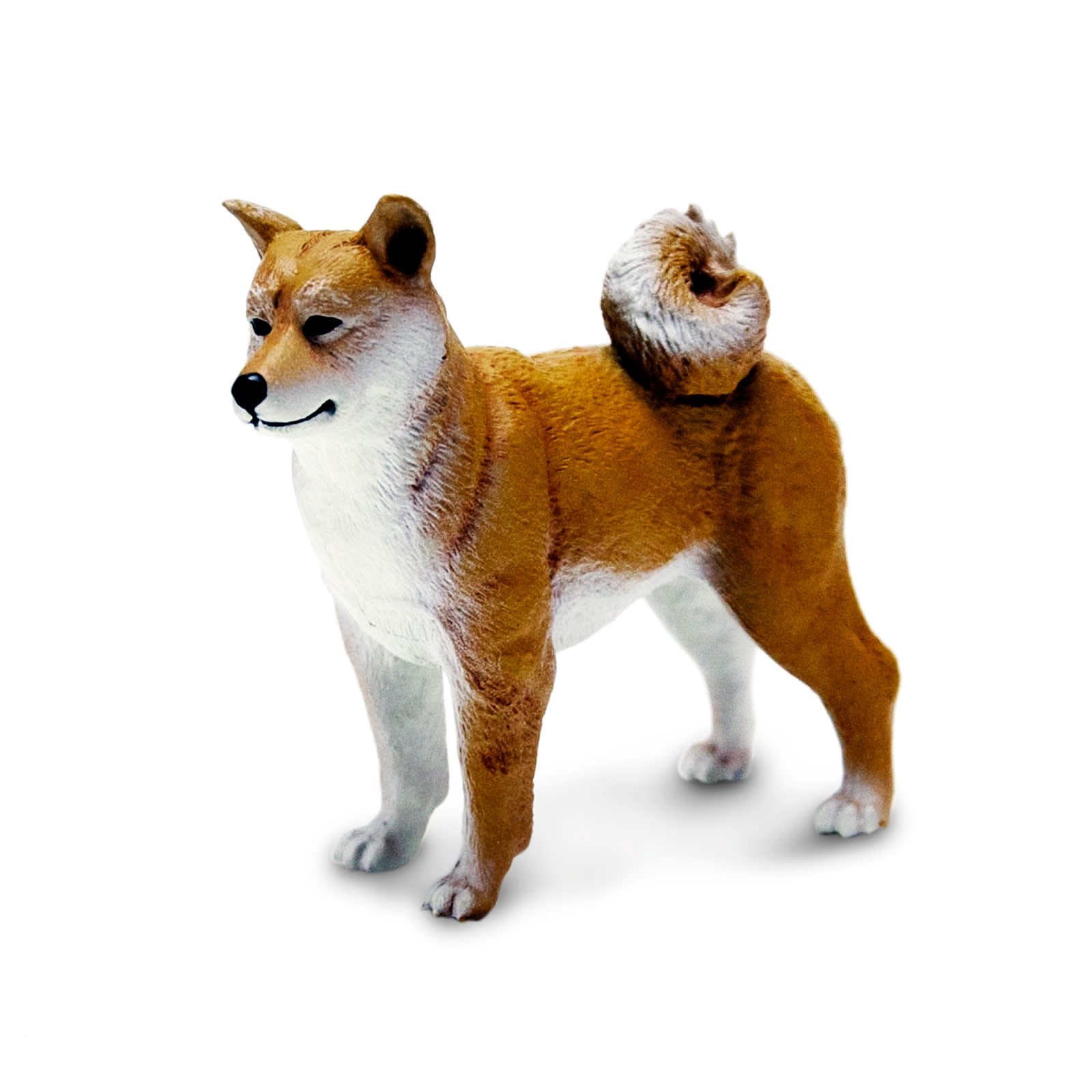 Safari Ltd. Shiba Inu Figurine - Realistic 3" Dog Figure - Educational Toy for Boys, Girls, & Kids Ages 3+