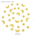 thumbnail image 5 of MRLESS Moon Star Paper Garland Glitter Star And Moon Banner Hanging Party Decorations For Wedding Eid Mubarak Baby Shower Birthday Party 3m, 5 of 8