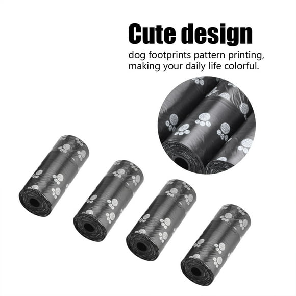 Bolsa de basura para mascotas, 10 rollos, bolsa para recoger basura de mascotas, bolsas para excrementos de mascotas, diseño de última generación