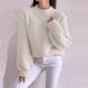 thumbnail image 1 of Puntoco Suéter Mujer Sólido Casual Suéter Cuello Redondo Cálido Jersey Ajustado Liquidación De Navidad Puntoco Puntoco-2767, 1 of 6