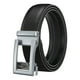 thumbnail image 4 of Cinturón de trinquete Yuyangstore para hombre de cuero PU negro, 4 of 8