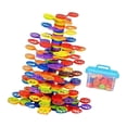 thumbnail image 3 of Blocs d'Empilage d'Arbres Jeux Interactifs Parent-Enfants Motricité Fine 400 Pcs, 3 of 9