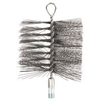 - Imperial BR0210 Premium Square Chimney Cleaning Brush, 7 x 7 in, Wire Bristle Trim